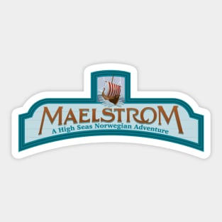 Maelstrom Sign Throwback Sticker